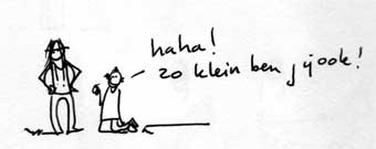 Van onder zie je er heel anders uit