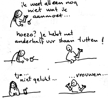 Dan maar dat ene topje dat ik altijd aanheb...