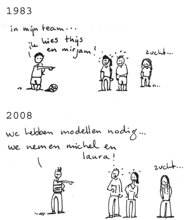 Ik ga mijn eigen teampje wel vormen!