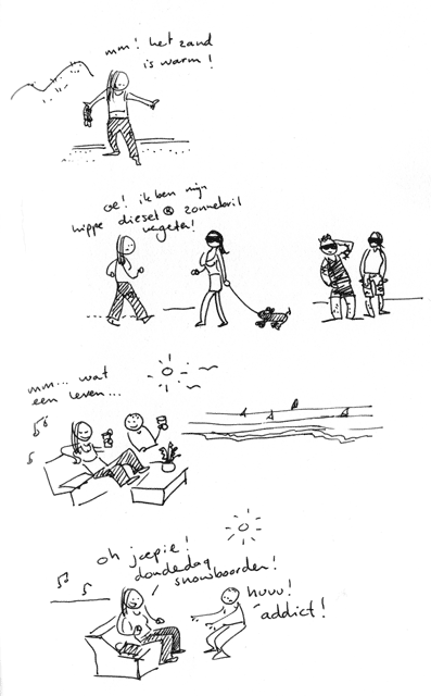 Tijd voor sandboarding!!