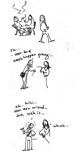 De buurt spreekt er schande van..