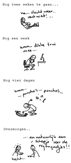 En natuurlijk de bikini!!