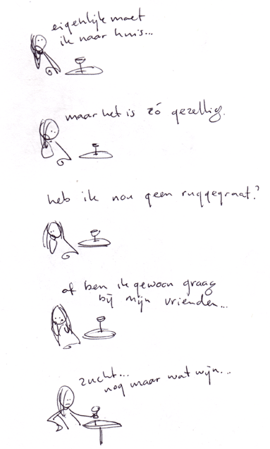 ... morgen nog maar een keertje dan...