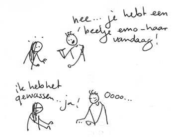 Ook een man.