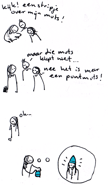 Dipje in het muts-zijn...