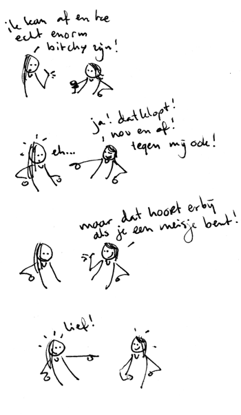 Meisjes zijn gewoon zo!