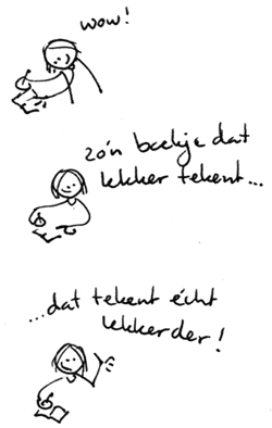 Mmmmm fijn boekie....