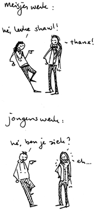 ... Maar wel lekker warm!