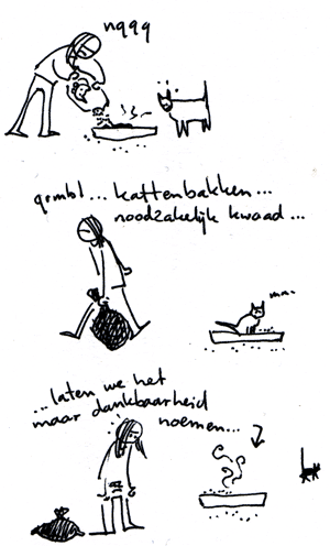 Je kan er de klok op gelijk zetten...