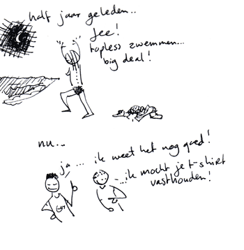 Ik ben een man, ik onthoud dat nou eenmaal