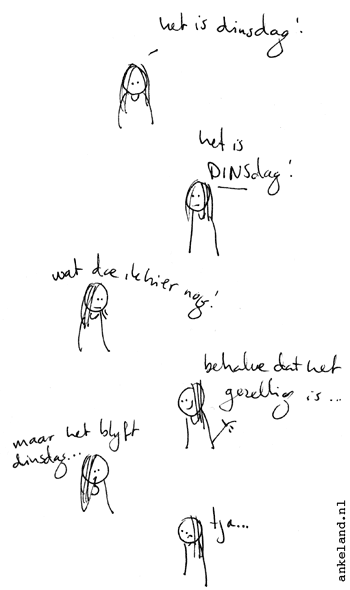 Toch maar naar huis...