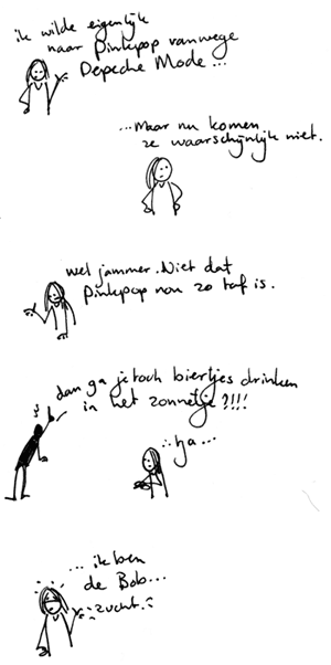 Het duurt nog een dag of zo..