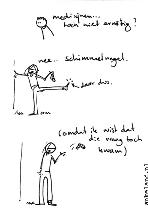 Met de groeten van schimpie