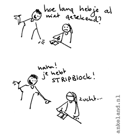 fijn, collega's...