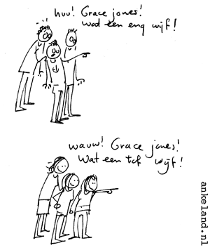 Oe, een stoeren oude zwarte vrouw! ENG! :D