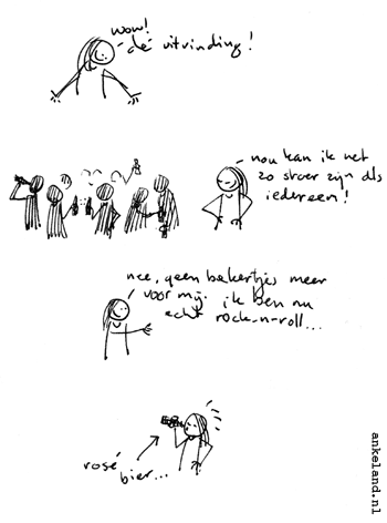 Als een echte vent.
