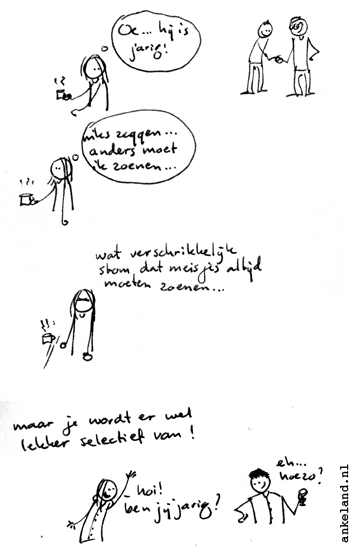 En een handje geven is ook zo beledigend!