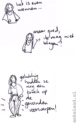 Lekker met net iets te korte pijpen! Lekker met net iets te korte pijpen!