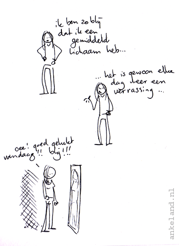 Maar het kan ook tegenvallen...oe zo spannend!!