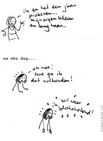 aftellen.... of heel vaak wassen!