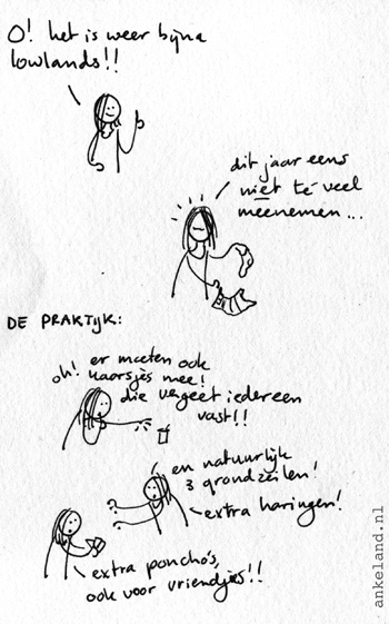 die tas wordt weer zwaar!!