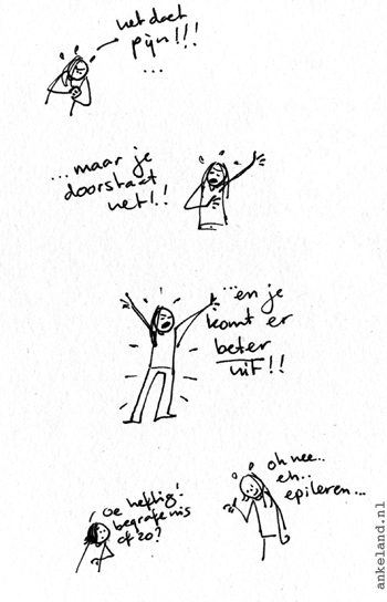 gladde benen ftw!