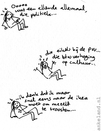 vooral leuke lampjes kunnen goed troosten.