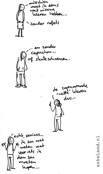 dat staat mij toch helemaal niet...