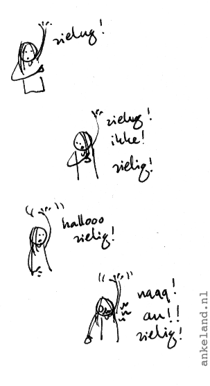 maar irritant is het wel...