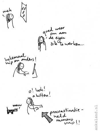 de vorige schets lag alweer een jaartje.. :)