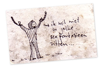 IK weet niet meer hoe we er kwamen.. :)
