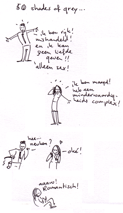 "Mijn innerlijke godin geeft even over.." 